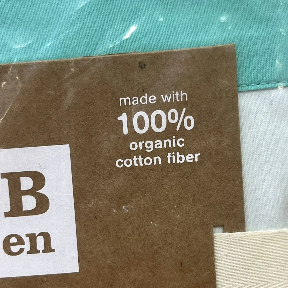 PB Pottery Barn Teen Suite Organic Pillow Sham Standard Pool NEW in Package‎